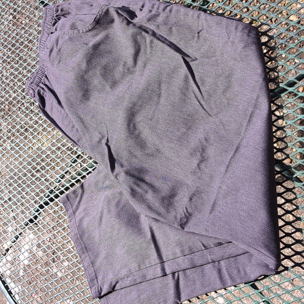 Bobbie Brooks Woman Vintage 22 Petite Charcoal Slacks/Trousers Pants Stretch